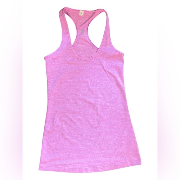 Lululemon Cool Racerback Pink Tank – Size 4 - Picture 1 of 3